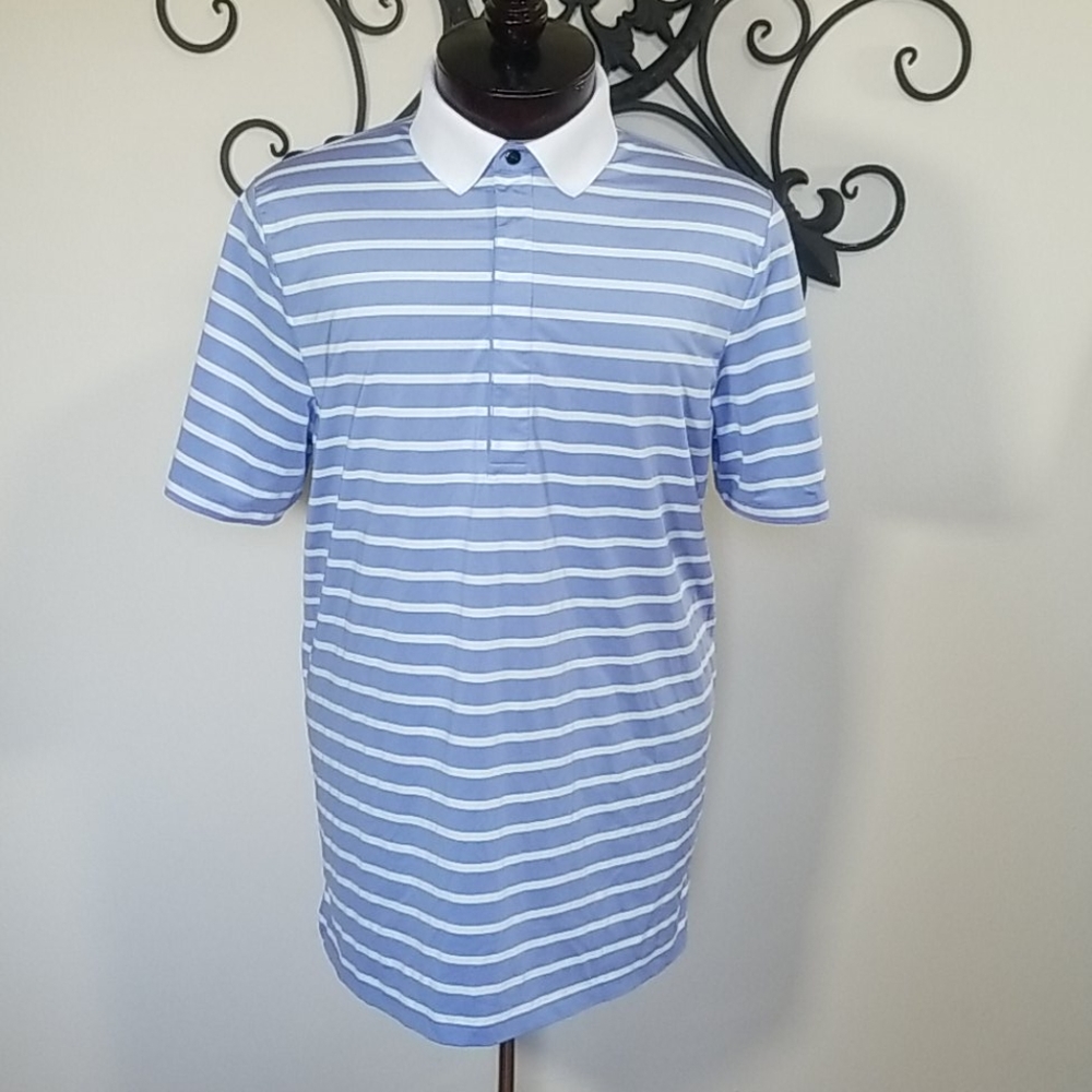 Blue & White Ralph Lauren Golf Polo RLX